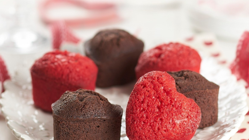 Financiers chocolat et framboise - Au Pain Doré 