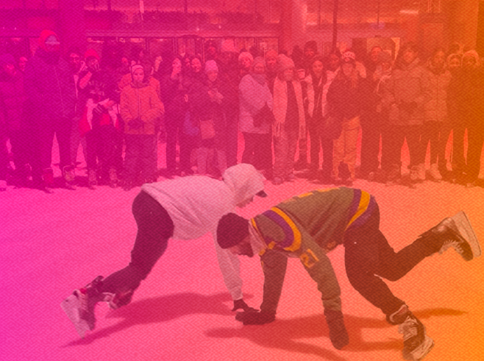 Ice freestyle battle